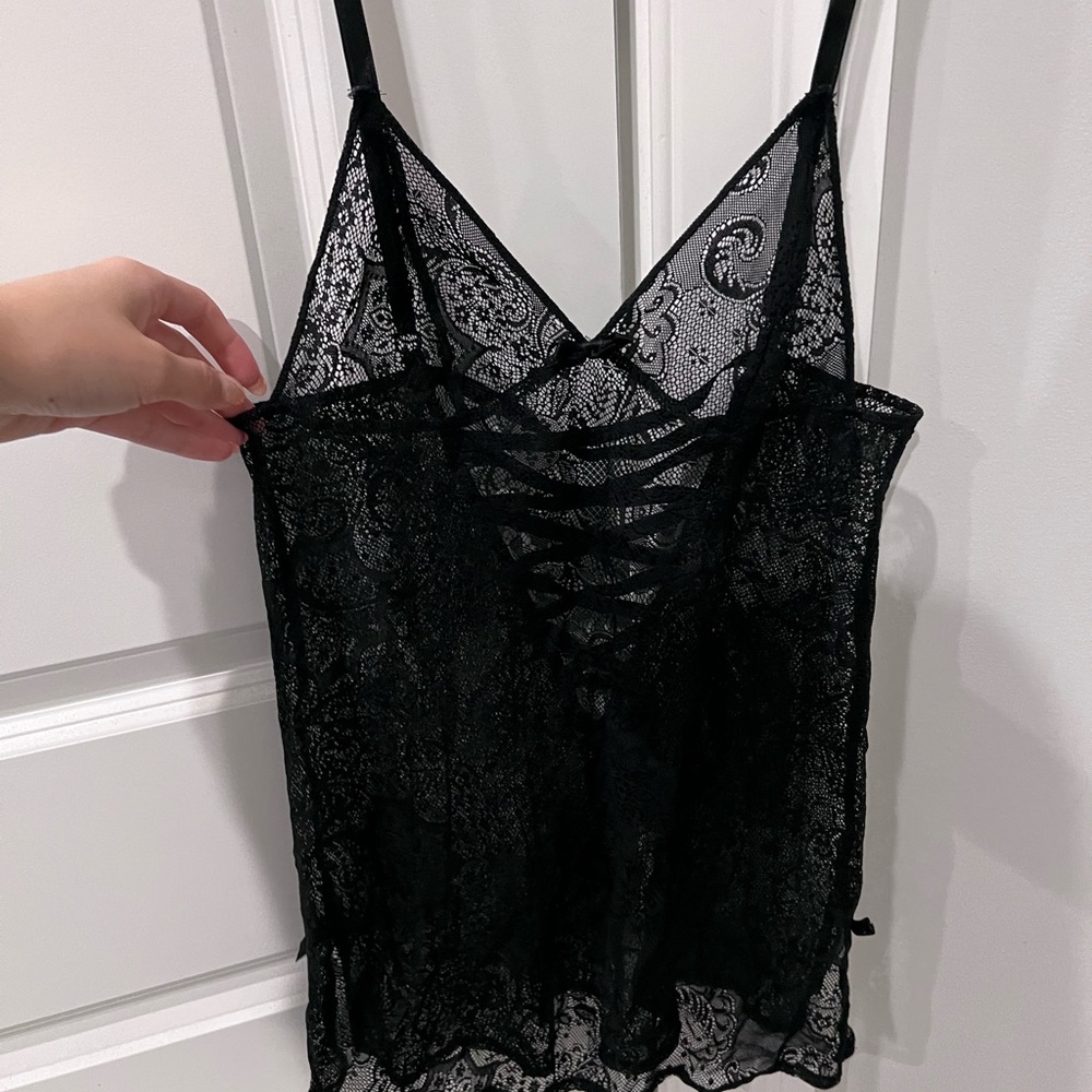 2015 Victoria Secret Baby Doll Dress with lace up back - Small